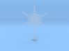 Sparkle Snow Star - Fractal Tree Top - MP2 - M 3d printed 