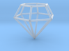 Diamond Frame Pendant 3d printed 
