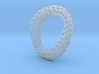 Voronoi pendant mobius 3d printed 