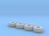 HO scale Heavy Equipment Tires 3d printed 