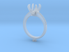 CC5 - Engagement Ring 3D Printed Wax. 3d printed 