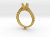 IC3-B - Engagement Ring Beads Style 3D Printed Wax 3d printed 