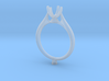 CA13  -   Bat Man Style Engagement Ring Design 3D  3d printed 