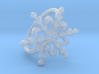 Snowflake Ring 2 d=17mm h21d17 3d printed 