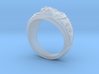 Tiger ring #4  size 9.5 3d printed 