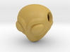 Reversible Alien head pendant 3d printed 