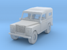  1/72 1:72 Scale Land Rover Soft Top Down 3d printed 