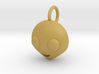 Dime Sized Emoji Alien 3d printed 