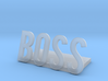 boss logo1 desk bussiness 3d printed 