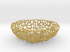 Mini shell / bowl (6 cm) - Voronoi-Style #1 3d printed 