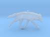 Trotting wolf 3d printed 
