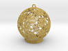 Flowers Ball Ornament 3d printed 