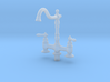 Miniature Doll House Kitchen Faucet B, 1:12 3d printed 