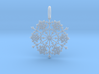 Winter Snowflake Pendant 3d printed 