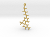 THC Molecule  3d printed 