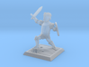 Cartoon fantasy knight 3d printed 