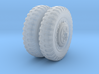 1/48 US Halftrack front wheel tyre NDT 3d printed 