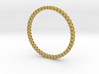 Pierced Picot Stacking Ring 3d printed 