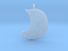 Floral Waxing Crescent Moon by Gabrielle 3d printed 