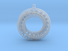 Moebius Pendant/Keychain 3d printed 