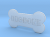 Dog Bone Button 3d printed 