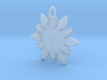 Elegant Chic Flower Pendant Charm 3d printed 
