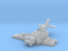 6mm Crashed Imperial Navy Fighter 3d printed 