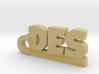 DES_keychain_Lucky 3d printed 