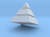 Pyramid Pendant 3d printed 