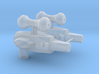 Amazing Double Blasters 3d printed 
