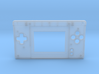 Gameboy Macro Faceplate (for DS Lite) - 4 Buttons 3d printed 