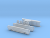 1/144 scale Italian boarding stairs for airliners  3d printed 