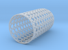 Lampshade_dome_honey_wire 3d printed 
