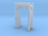 T-scale Stone Viaduct Section - 45mm Straight 3d printed 