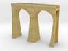 T-scale Stone Viaduct Section (2 Arches) - 90mm St 3d printed 