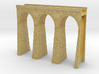 T-scale Stone Viaduct Section (3 Arches) - 90mm St 3d printed 