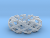 Counter rotating Torus with Celtic knots 3d printed 