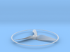 Drone Propeller - 5" CW Pusher With Rim 3d printed 