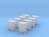 Trash Cans 3d printed 