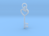 Cute Cosplay Charm - Heart Key (with links) 3d printed 