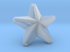 Five pointed star earring assemble - Small 1.5cm 3d printed 