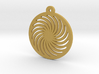 KTPD01 Spiral Die Cutting Pendant Jewelry 3d printed 