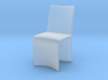 Modern Miniature 1:24 Chair 3d printed 