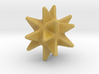 Great Stellated Dodecahedron - 10 mm - Rounded V2 3d printed 