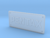 Pentax Camera Patch - Holes 3d printed 