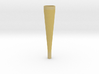 slender conical horn 3d printed 