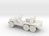 1/35 Scale 6x6 Jeep T14 37mm Gun Carrier 3d printed 