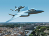 Global Combat Air Programme (GCAP) Fighter w/Gear 3d printed 