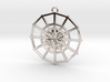 Rejection Emblem 02 Medallion (Sacred Geometry) 3d printed 