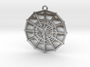 Rejection Emblem 04 Medallion (Sacred Geometry) 3d printed 